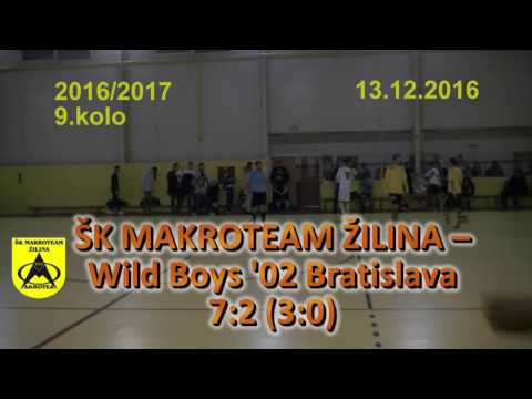 ŠK Makroteam Žilina – Wild Boys ´02 Bratislava 7:2 (3:0)