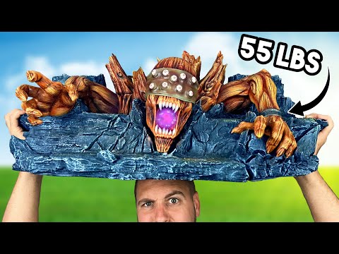 Esta base GIGANTE contém 11 estátuas de TODOS os membros da Akatsuki | Naruto Unboxing