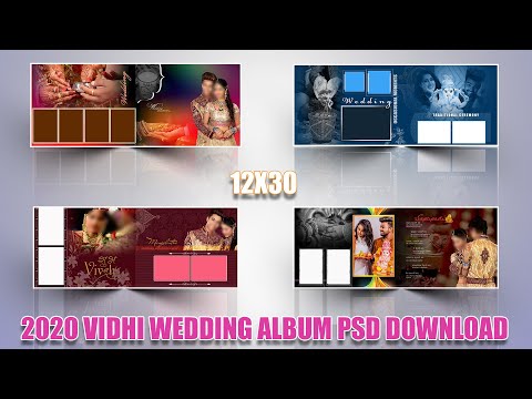 Indian 2020 Vidhi wedding album12x30 Psd Templates Free download | srinu photoediting.
