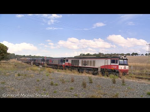 7MP9 SCT Freight Train With Boxcars, Containers & QUBE Steel Wagons (8/4/2023) - PoathTV Railways