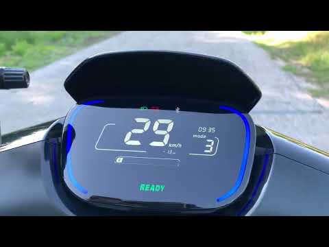Segway E125S acceleration with only 18% battery left
