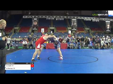 Junior FS 285 Cons 16-2 - Gunner Cash (OK) vs. Brian Barnes (OR)