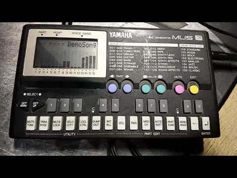 Yamaha MU-5 Demo song