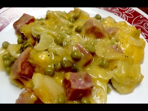 Recipe for Au Gratin Potato Casserole with Ham and...