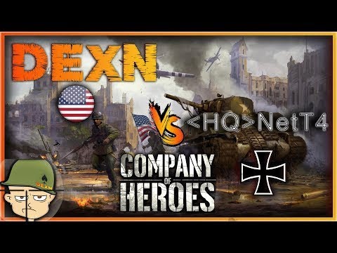 Company Of Heroes 1v1 DexN(USA) VS HQ NetT4(WM)
