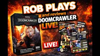 Doomcrawler live!!!! Review and partial Playthru while injured!