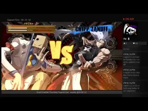 GGXrdR PSN 12/1/16 - ElvenShadow (Faust) vs ShinSin (Chipp) FT5