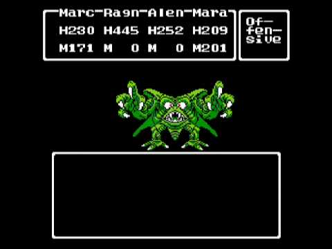 Dragon Warrior IV Final Battle Necrosaro
