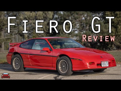 1986 Pontiac Fiero GT Review - Mid-Engined Fun From The 80's!