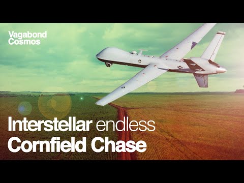 Interstellar Soundtrack Zimmer Cornfield Chase Endless Loop with Drone Video #interstellar #time