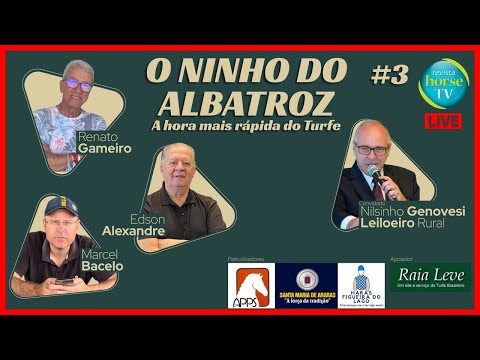 NILSINHO GENOVESI - O Ninho do Albatroz, a hora mais rápida do turfe #3