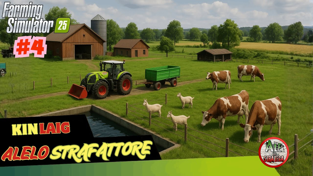 SETTEMBRE PORTA ALTRE LAVORAZIONI NEI CAMPI || FARMING SIMULATOR 25 gameplay ITA || KINGLAIG #4