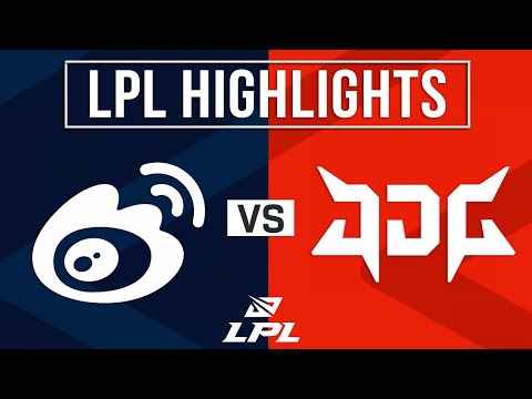 WBG vs JDG Highlights ALL GAMES | LPL 2025 Regional Finals | Weibo Gaming vs JD Gaming