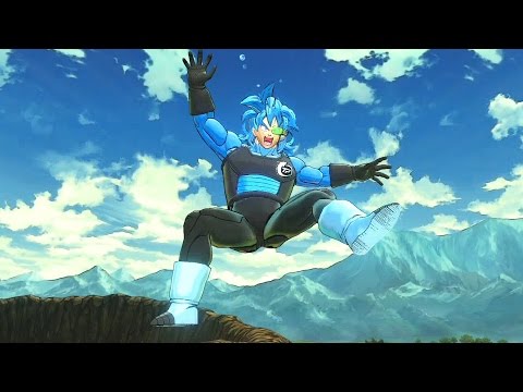 Dragon Ball Xenoverse 2 Saiyan Male Playthrough Part 2- The HERO of Conton City!