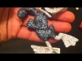 Lab Made Blue Daffy With Blue Cluster Chain 325