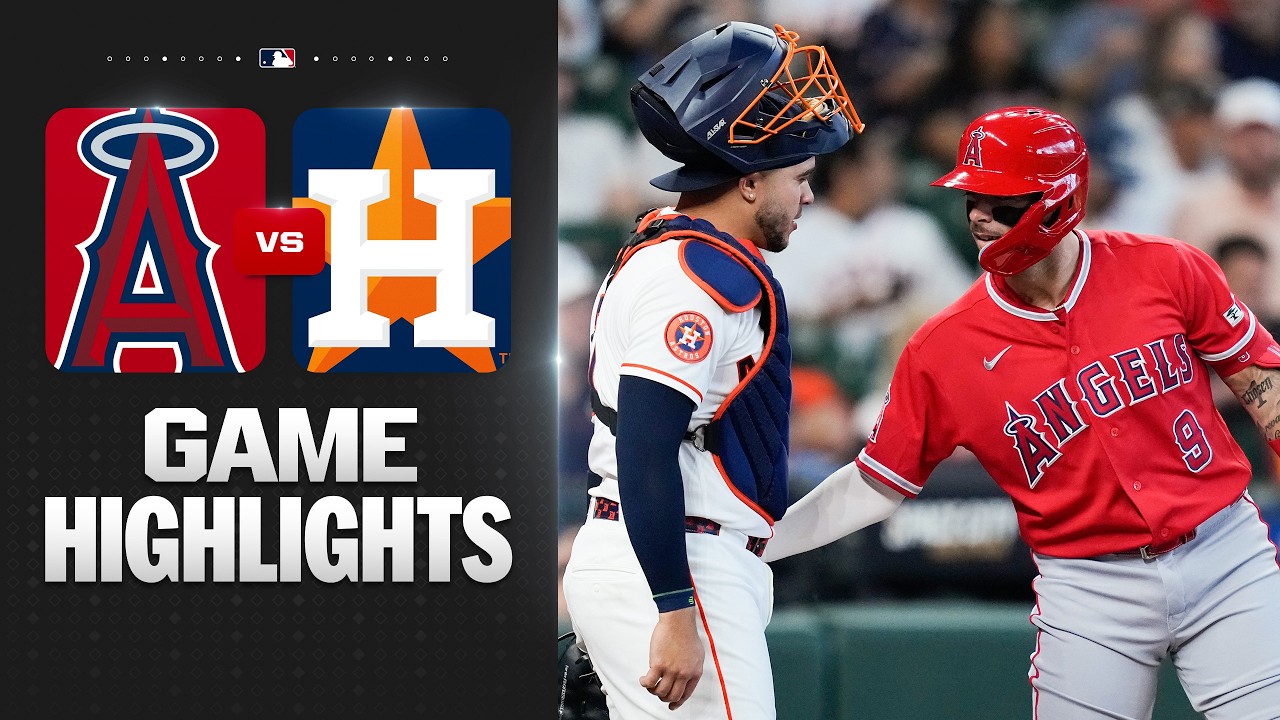 3월27일 LA에인절스 휴스턴 MLB 하이라이트