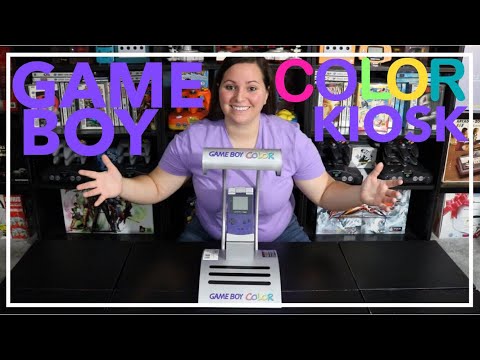 NINTENDO GAME BOY COLOR KIOSK (Nintendo Store Display) RARE!