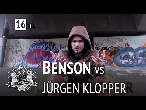 Benson vs. Jürgen Klopper HR | VBT 2015 16tel-Finale