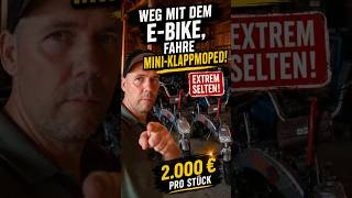 Mini Mo Klappmoped EXTREM seltene Gelegenheit. Weg mit dem #ebike #eroller für #camping #wohnmobil