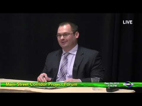 Main Street Corridor Project Forum