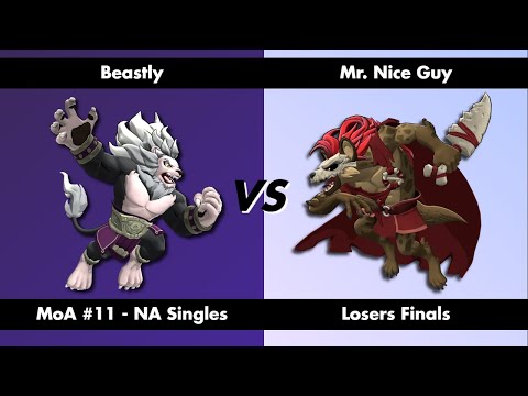 Beastly ( Zetterburn ) vs Mr. Nice Guy ( Forsburn ) - [ NA Losers Finals ]
