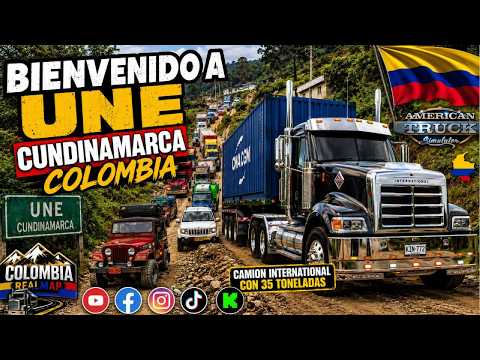 RUTA desde GUAYABETAL Cundinamarca hasta UNE Cundinamarca COLOMBIA
