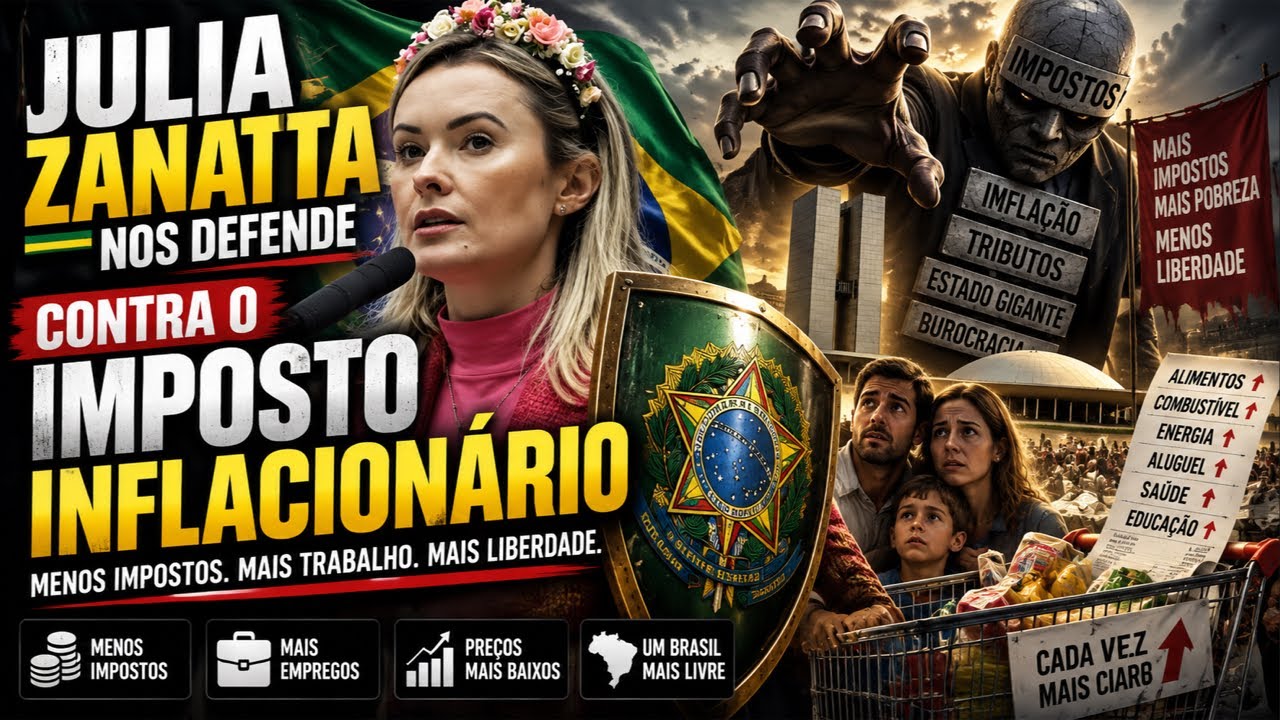 Júlia nos defende contra o imposto inflacionário