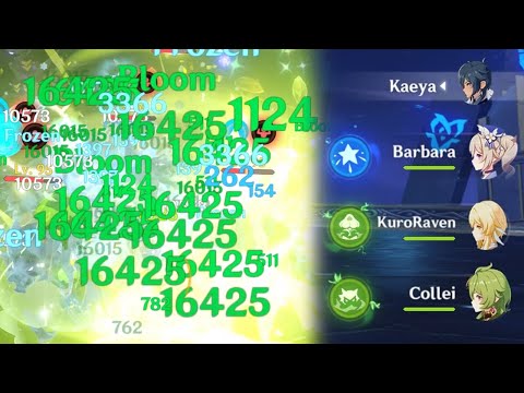 This F2P Starter Team just deals INSANE DAMAGE (Genshin Impact)