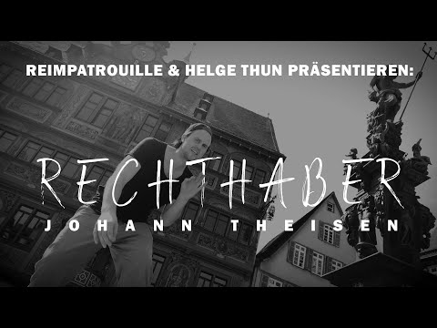 Johann Theisen - RECHTHABER (Boris Palmer Rap)