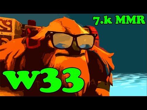 Dota 2 - w33 7.k MMR Plays EarthShaker vol 2# - Ranked Match Gameplay