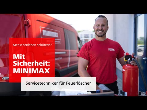 Ihr Tag als Servicetechniker für Feuerlöscher bei Minimax