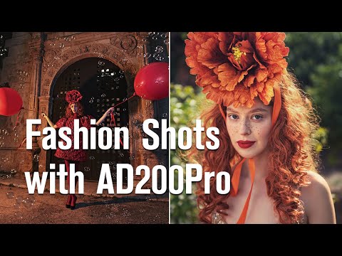 Съемка с Godox AD200pro Съемка с Godox AD200pro