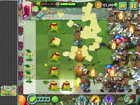 Pvz2 Piñata Party 5-13-2021 #skullberry