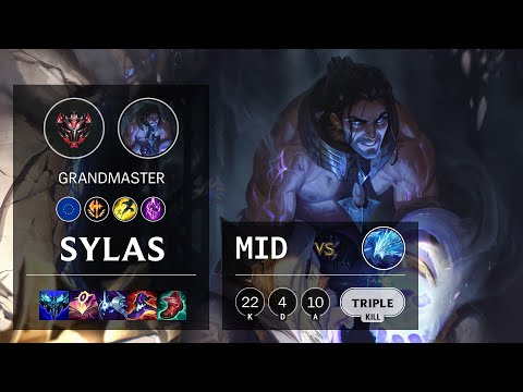 Sylas Mid vs Anivia - EUW Grandmaster Patch 11.12