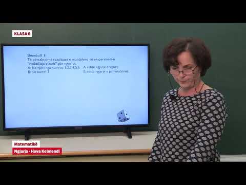 e Mesimi Klasa 6 - 6087 Matematikë - Ngjarja