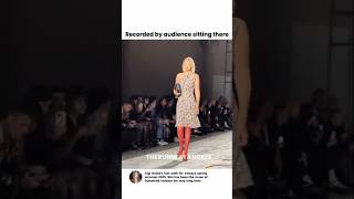 Gigi Hadid walking for Versace ss25 #fashion #runway #model #shorts