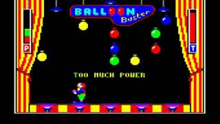 BBC/ELECTRON - BALLOON BUSTER - BLUE RIBBON - 1990