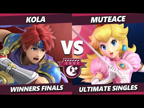 Code Crimson 3 WINNERS FINALS - Kola (Roy) Vs. MuteAce (Peach) Smash Ultimate - SSBU