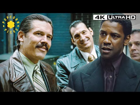 Pulled Over By Trupo (Denzel Washington, Josh Brolin) | American Gangster 4K HDR