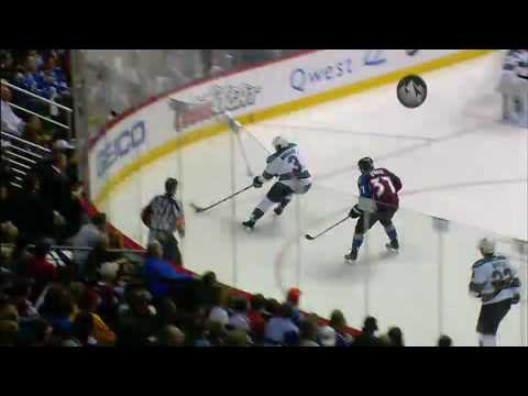 Dan Boyle shoots puck in own net in OT loss 4/18/10