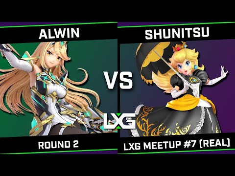 Alwin (Pyra Mythra) vs Shunitsu (Peach) - lxg meetup #7 (real)