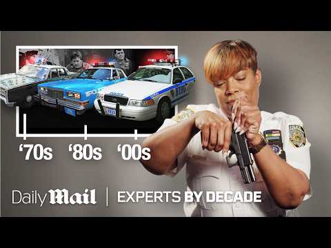 NYPD Cop Life in the 1970s vs '80s vs '90s vs Today | Experts By Decade | Daily Mail