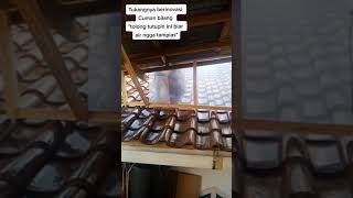 Download lagu Tukang Cerdas, cuman dibilang tolong tutup ini pake fiber biar ga tampias malah berkreasi #shorts mp3