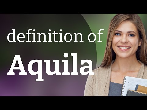 Aquila • what is AQUILA definition