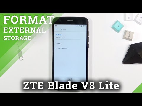 How to Format SD Card in ZTE Blade V8 Lite – Erase All Data From SD Card
