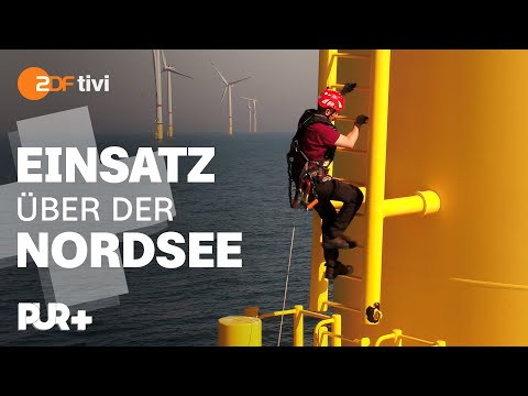 Krasser Job: Arbeiten im Offshore-Windpark | PUR+