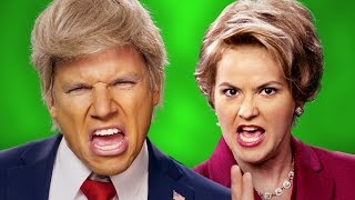 Donald Trump vs Hillary Clinton - ERB Behind the Scenes