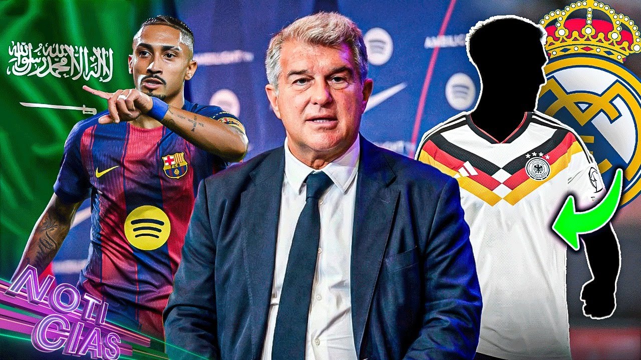 “Entran en pánico por Barca” | Madrid va por este central | Raphinha tiene el OK para irse a Arabia