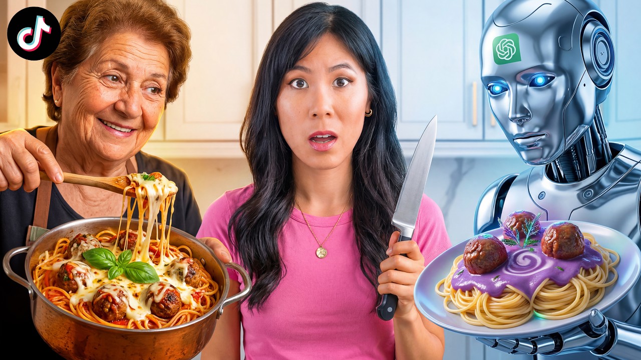 I Tested TikTok vs AI Generated Recipes! 🤖