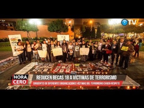 Scholarships for victims of terrorism reduced.